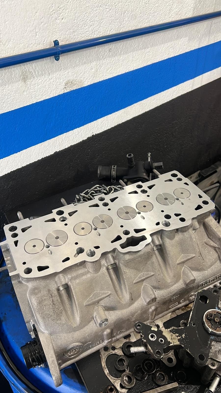 Bloque motor — Trabajo de precisión